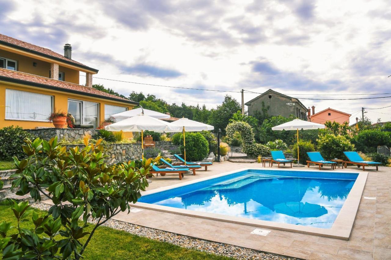 *****Pool House With Beautiful Seaview,Big Garden And Old Tavern***** Рийека Екстериор снимка