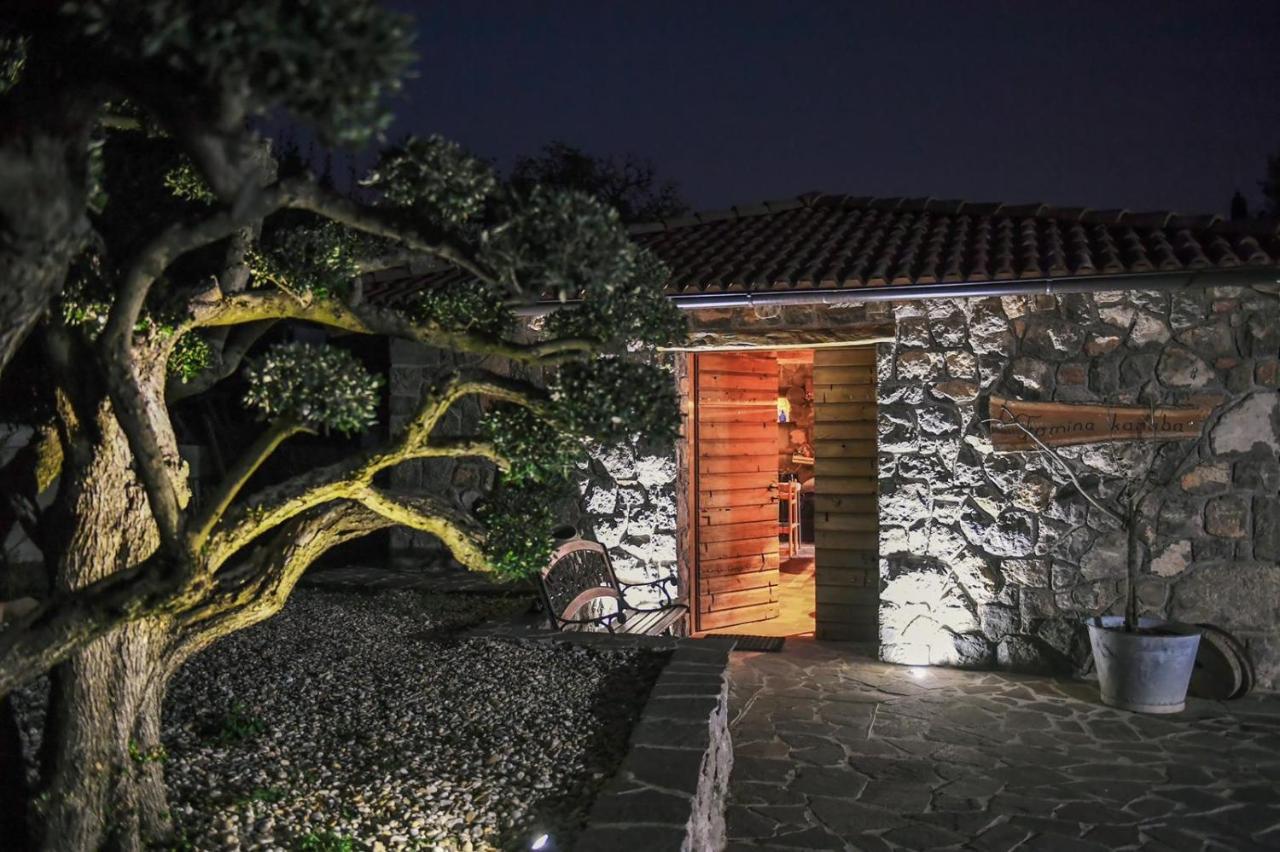 *****Pool House With Beautiful Seaview,Big Garden And Old Tavern***** Рийека Екстериор снимка