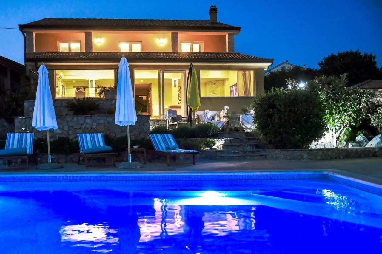 *****Pool House With Beautiful Seaview,Big Garden And Old Tavern***** Рийека Екстериор снимка