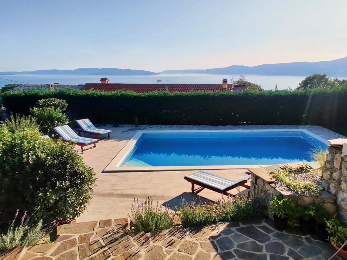 *****Pool House With Beautiful Seaview,Big Garden And Old Tavern***** Рийека Екстериор снимка