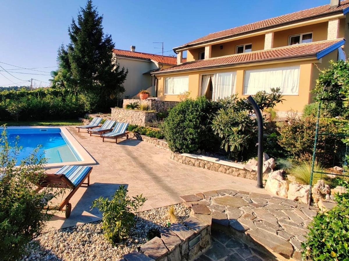 *****Pool House With Beautiful Seaview,Big Garden And Old Tavern***** Рийека Екстериор снимка